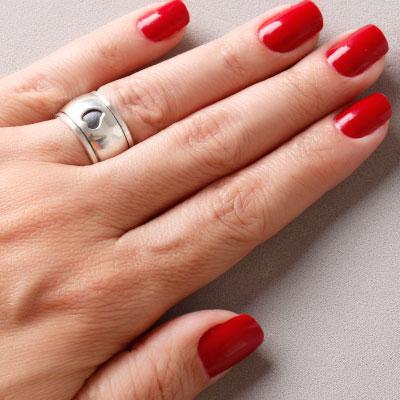 Confecção de Aliança de Prata Bali