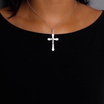 Pingente de Prata Cruz.