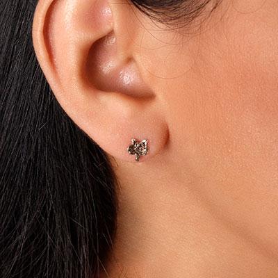 Brinco de Prata Flor