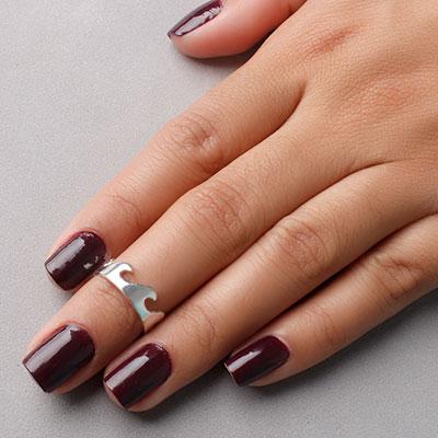 Anel de Prata Dedo do Pé/Falange - 46655