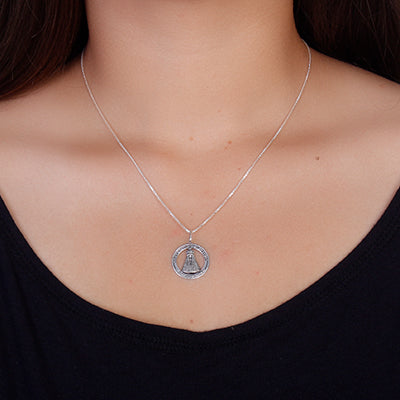 Pingente de Prata Nossa Senhora Aparecida