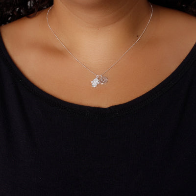 Gargantilha de Pedra Menina com Zircônias