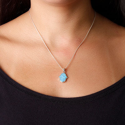 Pingente de Prata Hamsa