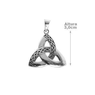 Pingente de Prata Triquetra