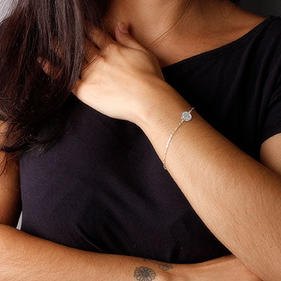Pulseira de Prata São Bento