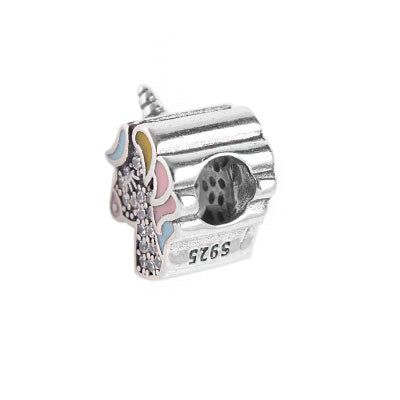 Berloque de Prata Unicórnio