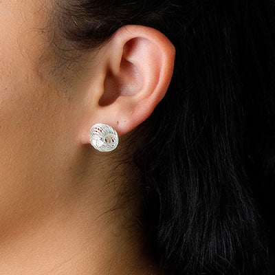 Brinco de Prata Trabalhado