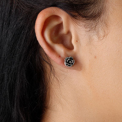 Brinco de Prata Flor