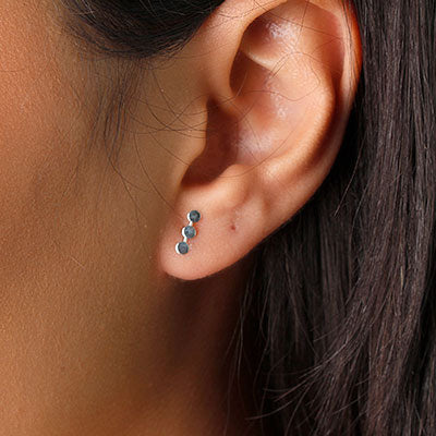 Brinco de Prata Liso