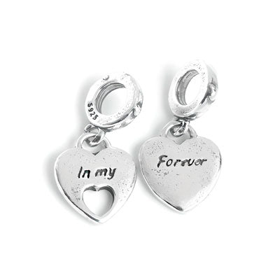 Berloque de Prata Coração