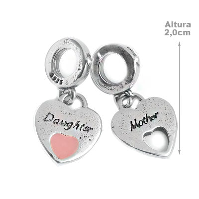 Berloque de Prata Coração