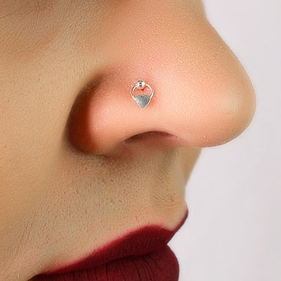 Piercing de Prata para Nariz - 54576