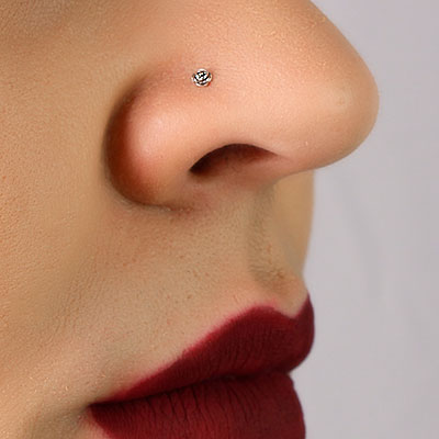 Piercing de Prata para Nariz - 54615
