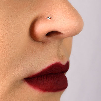 Piercing de Prata para Nariz - 54631