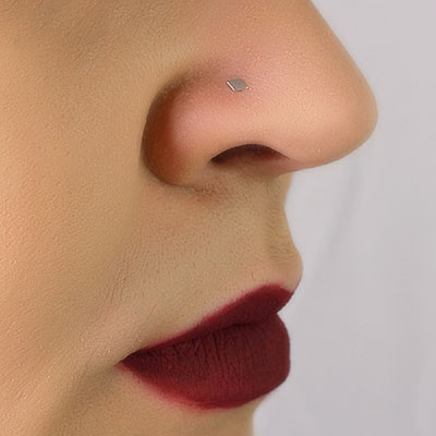 Piercing de Prata para Nariz - 54637
