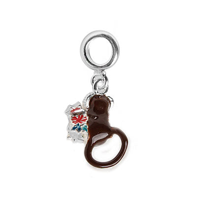 Berloque de Prata Macaco