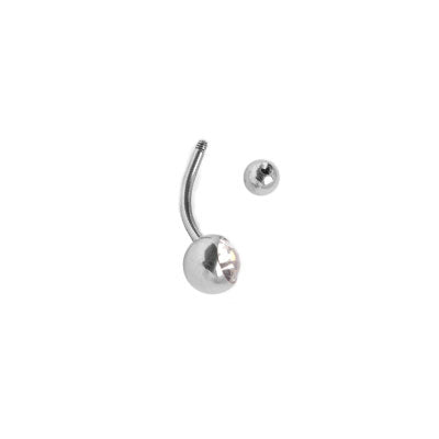 Piercing de Umbigo Aço Cirúrgico.