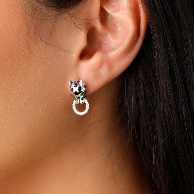 Argola de Prata Pantera