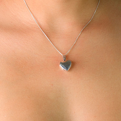 Pingente de Prata Relicário