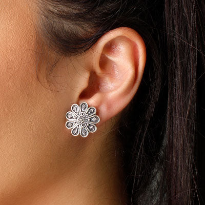 Brinco de Prata Trabalhado