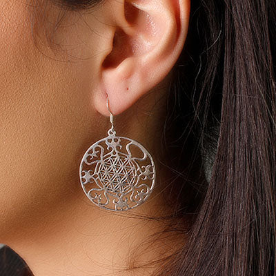 Brinco de Prata Trabalhado