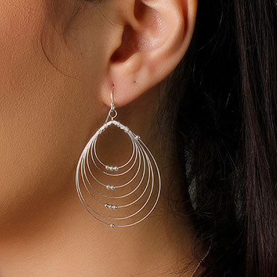 Brinco de Prata Liso