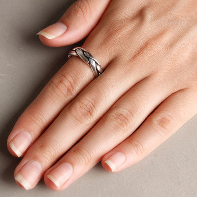 Anel de Prata Trabalhado