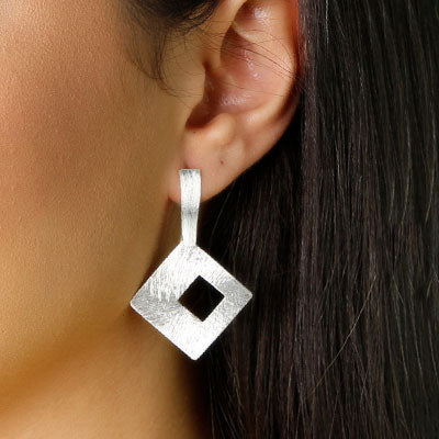 Brinco de Prata Trabalhado