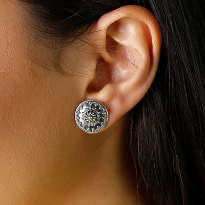 Brinco de Prata Trabalhado