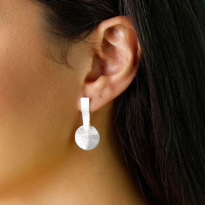 Brinco de Prata Trabalhado