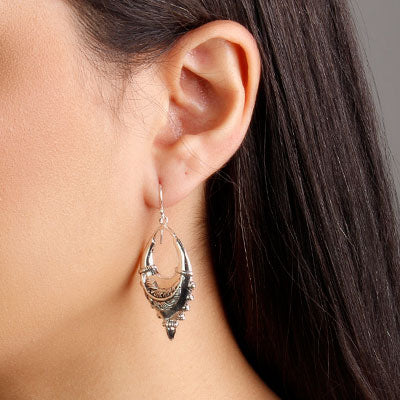 Brinco de Prata Trabalhado