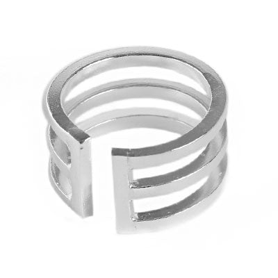 Anel de Prata Liso - 55593