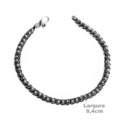 Pulseira de Prata Bali