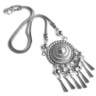 Gargantilha de Prata Indiana