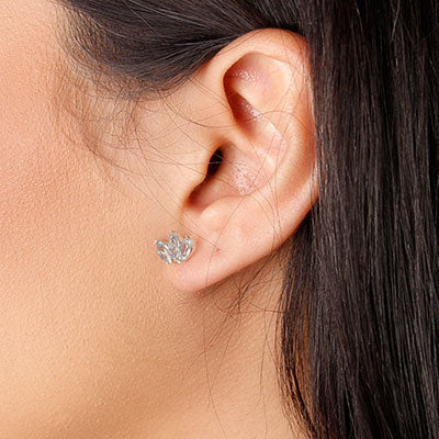 Brinco de Prata com Topázio