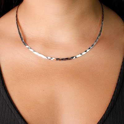 Aro de Prata Trabalhado