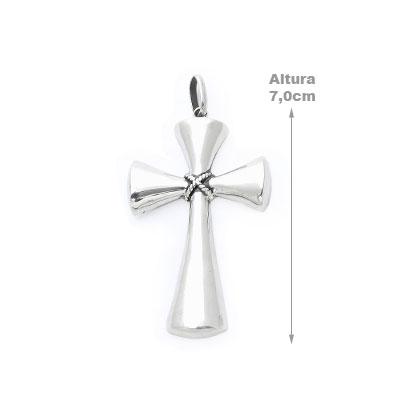 Pingente de Prata Cruz