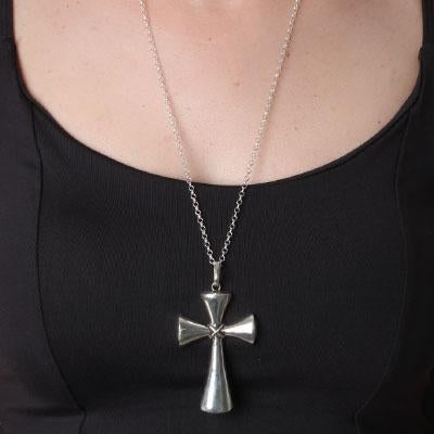 Pingente de Prata Cruz