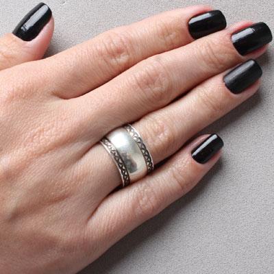 Confecção de Aliança de Prata Bali