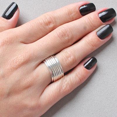 Confecção Aliança de Prata Bali - 8408