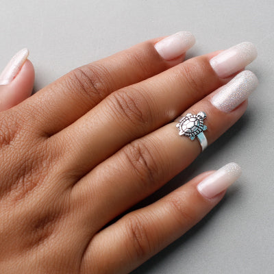 Anel de Prata Dedo de Pé/Falange