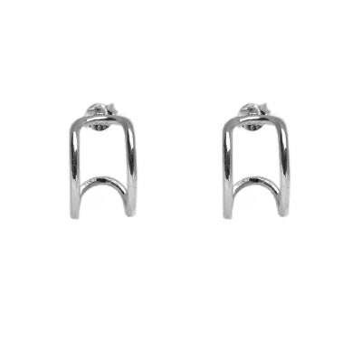 Argola de Prata Lisa.