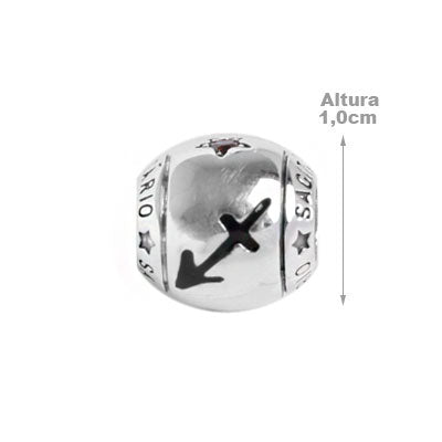 Berloque de Prata Signo de Sagitário