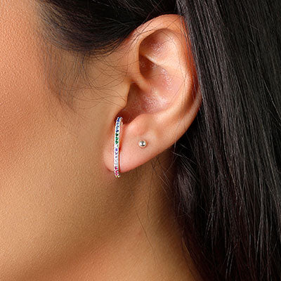 Brinco de Prata Ear Hook