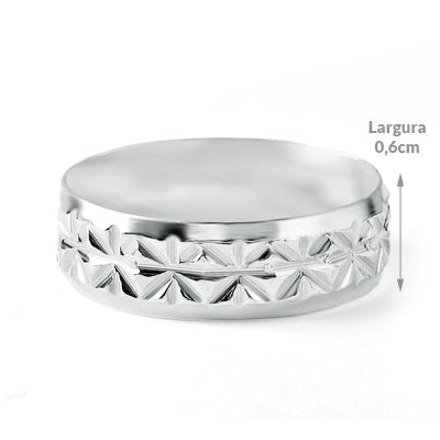 Confecção de Aliança de Prata Anatômica - 46311