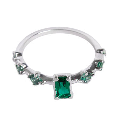 Anel de Prata com Zircônias