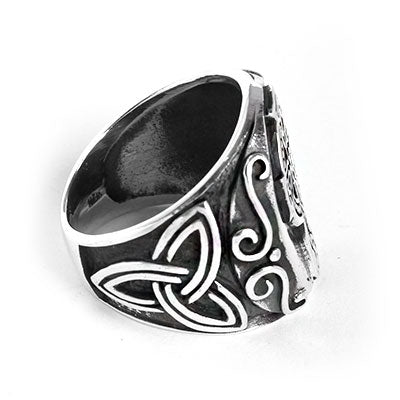 Anel de Prata Cruz - 52627