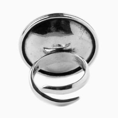 Anel de Prata com Turquesa.