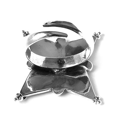 Anel de Prata Trabalhado.