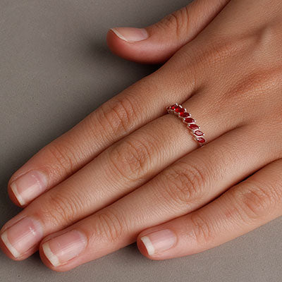 Anel de Prata com Zircônia